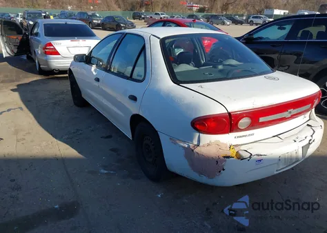 2003 Chevrolet Cavalier from USA, damaged, VIN 1G1JC52F237336781